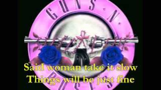 PATIENCE by Guns n Roses with lyrics [upl. by Nylisoj]