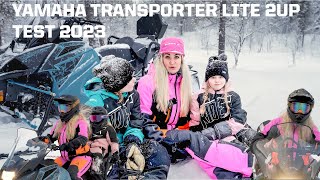 YAMAHA TRANSPORTER LITE 2UP TEST [upl. by Nitsirt99]