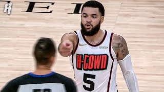 Fred VanVleet POKES Ref in the Head amp Goes Off After Ejection 😳 [upl. by Jeffrey]