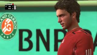 Gilles SIMON vs Rafa NADAL  Roland Garros  PS3 60 FPS  TOP SPIN 4 [upl. by Ecahc668]