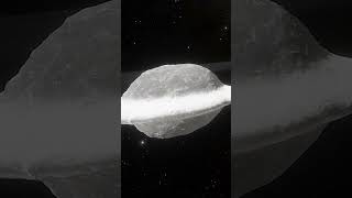 Saturns moons have weird shapes cosmoknowledge space cosmos saturn solarsystem science [upl. by Ahsekal]