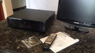 Denon DVD 9000 DVD CD player [upl. by Fay]