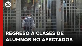 🔴 VALENCIA  Alumnos de zonas no afectadas por la DANA regresan a clases [upl. by Mufi]