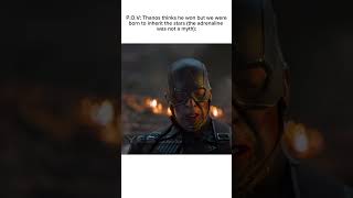 Captain America Meme  The Indomitable Human Spirit  capcutcapcutediteditshortsfeedmarvelmeme [upl. by Anirrok]