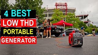 Best Low THD Portable Generator in 2024  Top 4 Low THD Portable Generator  Reviews [upl. by Redmund]