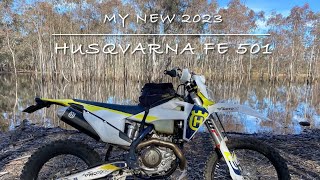 My new Husqvarna FE 501 [upl. by Socram]