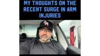 My professional opinion on the recent surge in arm injuries in relation to youth baseball [upl. by Nlocnil903]