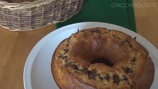 CIAMBELLA ALLE BANANE E CIOCCOLATO RICETTA FACILE [upl. by Niuq]