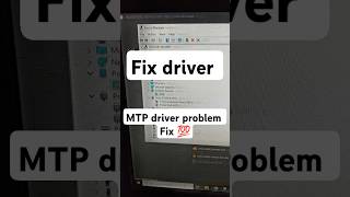 How to fix MTP driver problem  How to MTP driver problem solve  MTP driver fix kaise kare [upl. by Cletis466]