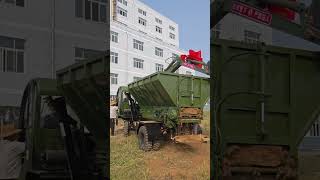 Agricultural fourinone fully automatic manure spreader fertilizer spreader manure spreader [upl. by Anatnom]