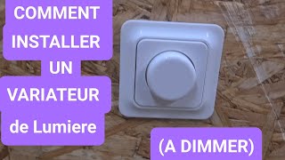 Installer1Interrupteur Variateur de LumiereAppElecTec [upl. by Ardnasela638]