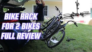 Arksen 2 Place Bike Rack FULL REVIEW [upl. by Ketchan]