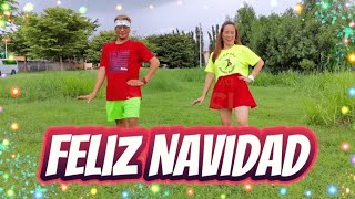 FELIZ NAVIDAD REMIX  CHRISTMAS DANCE  ZUMBA DANCE WORKOUT [upl. by Arnie]