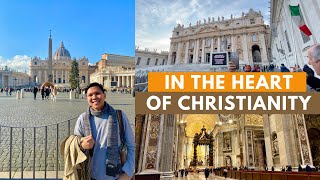 A DAY IN VATICAN TRAVEL VLOG  FIRST IMPRESSIONS [upl. by Melina]