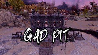 Gad Pit Gladiator Coliseum Camp Build FO76 [upl. by Yhtak]