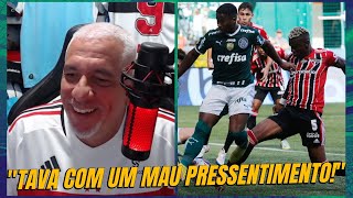 A REAÇÃO DO BAROLO COM O SORTEIO DA COPA DO BRASIL PALMEIRAS X SÃO PAULO [upl. by Florenza932]