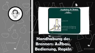 Handhabung des Brenners  Bedienung des Brenners  Bunsenbrenner  Teclubrenner  Aufbau  Regeln [upl. by Ardy]