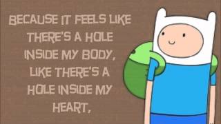 Finn All Gummed Up Inside Lyrics [upl. by Hillegass]