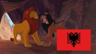 The Lion King 1994 Scar amp Mufasa AlbanianGjuha shqipe [upl. by Llesram]