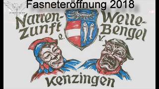 Fasneteröffnung 2018 in Kenzingen [upl. by Niar183]