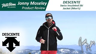 Descente Swiss Jacket Mens  W2223 Product Review [upl. by Enitram]