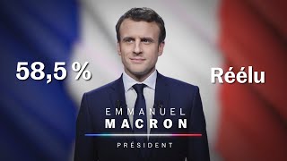 🚨 Emmanuel Macron réélu 🇫🇷 Résultats et explications de lélection présidentielle 2022 REPLAY [upl. by Fabe461]