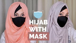 Hijab with Mask Tutorial 2022  Noshin Nower [upl. by Rorke]