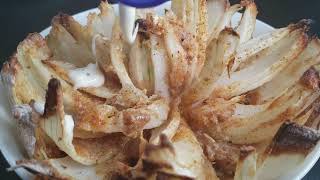 Blooming Onion Recipe Air Fryer Easy Recipe 🧅🌸 [upl. by Evelc]