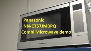 Panasonic NNCT57JMBPQ  NNCT54JWBPQ Microwave Oven and Grill [upl. by Worrad]