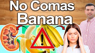 No Comas Banana  Contraindicaciones Del Plátano Que Debes Conocer  Gastritis Diabetes Corazón [upl. by Rodgiva484]