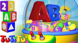 🅰️🅱️Fun Toddler ABC Learning with TuTiTu Crane Game toy 🔠🔡 TuTiTu Preschool and songs🎵 [upl. by Erlinna799]