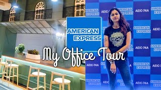 My New Office Building Tour  The American Express  Gurugram [upl. by Allan297]