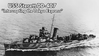 USS Sterett DD407  quotIntercepting the Tokyo Expressquot [upl. by Izogn]