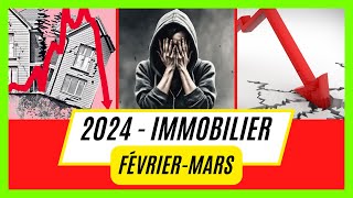 🔴 Marché IMMOBILIER 2024  DES PRÉVISIONS  😱😱 [upl. by Eppilihp]