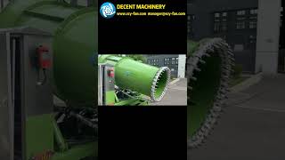 What Benefits Does Decent Machinerys Mist Cannon Offer in Foundries [upl. by Azirb]