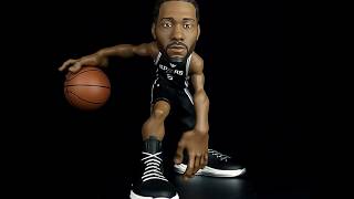 ICONai SmallStars NBA KAWHI LEONARD 11quot Smart Collectible Figure Icon Edition Black [upl. by Atolrac]