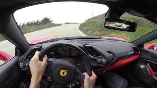 2016 Ferrari 488 GTB  WR TV POV Canyon Drive [upl. by Monroe]