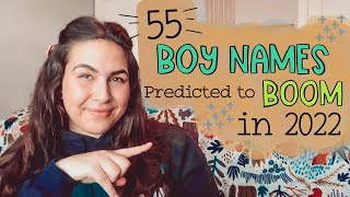 55 UNIQUE BABY BOY NAMES Predicted to BOOM in 2022  Trendy Baby Name List For BOYS [upl. by Icat]