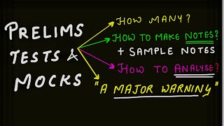 Are you giving Prelims Tests the RIGHT WAY  Watch this to Best Use amp Increase Your Score [upl. by Lezlie]