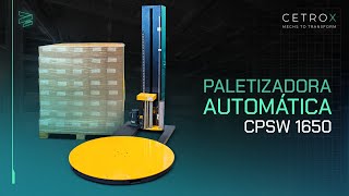 Paletizadora Automática CPSW 1650 [upl. by Ynnus675]