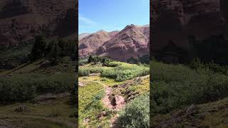 Hiking in Maroon Bells Snowmass Wilderness  colorado [upl. by Stedman950]