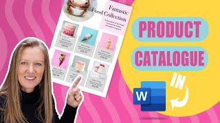 Create a Product Catalogue with hyperlinks in Word [upl. by Inavoig]