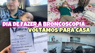 DIA DE FAZER A BRONCOSCOPIA  O MÃ‰DICO NÃƒO FOI  VOLTAMOS PARA CASA SEM ATENDIMENTO [upl. by Whetstone]