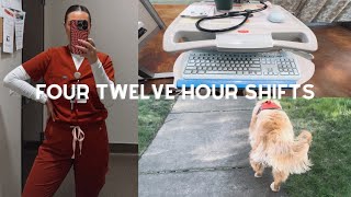 registered nurse in the emergency department days in my life vlog four 12 hour shifts in a row [upl. by Ambrosia]