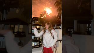 fire works 🤍 viralvideo dance fireworks christmas goodquality [upl. by Ilonka326]