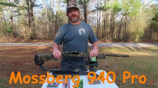 Mossberg 940 Pro Turkey 12 ga patterning [upl. by Eneluj]