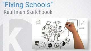 Kauffman Sketchbook  quotFixing Schoolsquot [upl. by Vanhook]