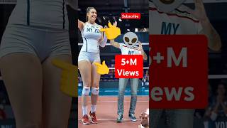 Respect 💯 💥 🔥 10ft Woman Volleyball Stars Dance Moves Will Blow Your Mind Tall Girl tallmodel [upl. by Tye]