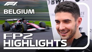 FP2 Highlights  2024 Belgian Grand Prix [upl. by Adroj]