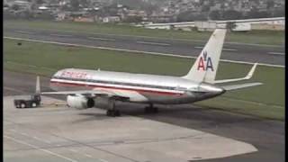 American B757 la sensación de Toncontin MHTG Honduras [upl. by Korey]